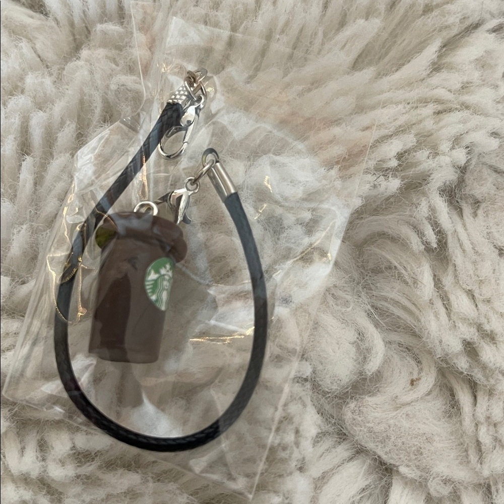Starbucks brown and Green Phone Accessory for your labubu